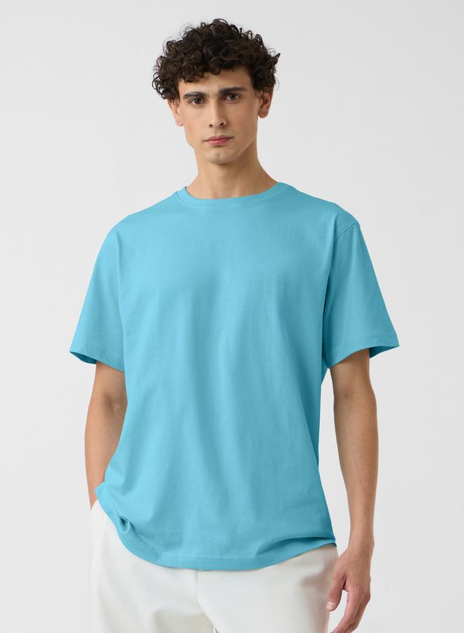 ذا سوليد ستور تيشيرت قطني بقصة مريحة - Image 1